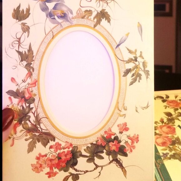 Victorian Treasury Photograph Album with Photo Mounts & Envelopes - Picture 8 of 10